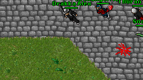 Drakka Alex on screen