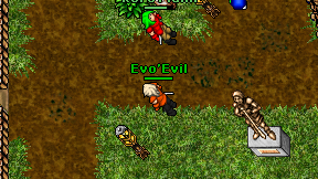 Evo'Evil on screen