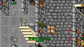 Dark Elyssa on screen