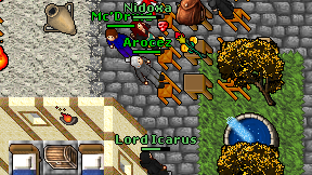 Lord Icarus on screen