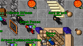Axe drack on screen