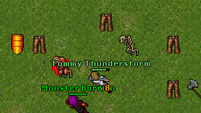 Tommy Thunderstorm on screen