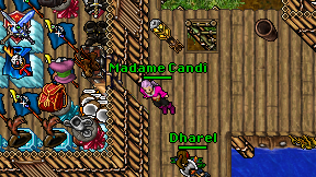 Madame Candi on screen