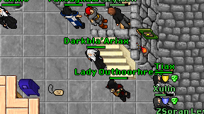 Darkbla'Ariax on screen