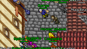 Zargs on screen