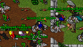 Gladiator Blade on screen