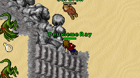 Deuxieme Ray on screen