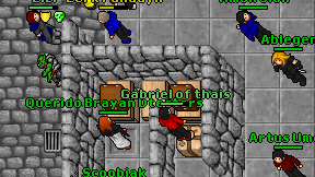 Ablegen on screen