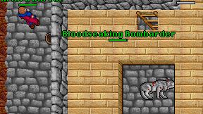 Bloodseaking Bombarder on screen