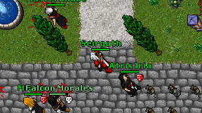 Seirgath on screen