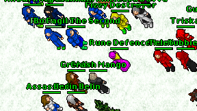 Rune Defence on screen