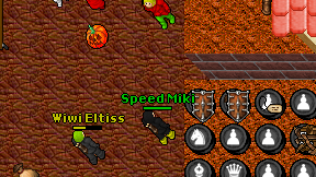 Speed Miki on screen