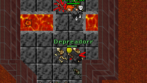 Depreadorr on screen
