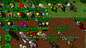 Extinguish on screen