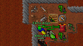Ekto Algo on screen