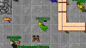 Nunyas on screen