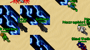 Gilldor on screen