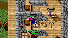 Huvol on screen
