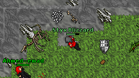 Styx Blizzard on screen