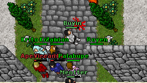 Buyin on screen
