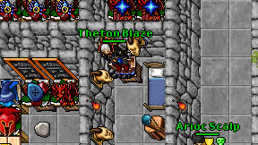Theton Blaze on screen
