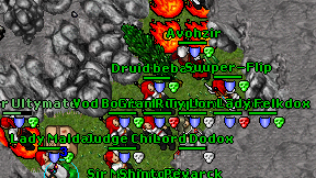 Druid bebado on screen