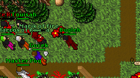 Bugleh on screen