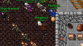 Pephoz on screen