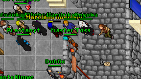 Master Toss on screen