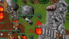 Lady Julianelli on screen