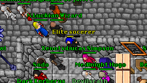 Elite socerer on screen