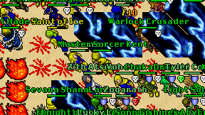 Master Sorcer Kent on screen
