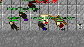 Mythic Bolt on screen