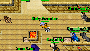 Holy Groxtor on screen