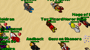 Toy Wizard on screen