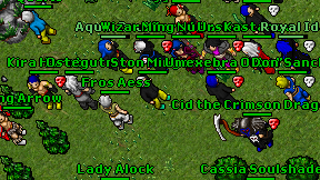 Jumping Arrow on screen