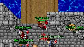 Sparge on screen