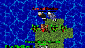 Areanitias on screen