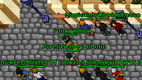 Funkysillox on screen