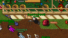 Dante Devil on screen