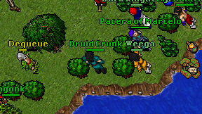Dequeue on screen