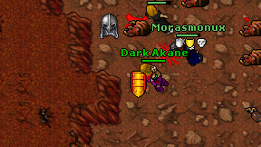Dark Akane on screen