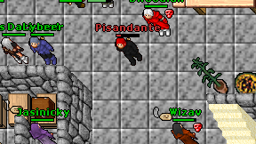 Pisandante on screen
