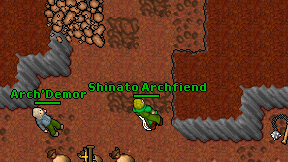 Shinato Archfiend on screen