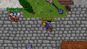 Sir Dep on screen
