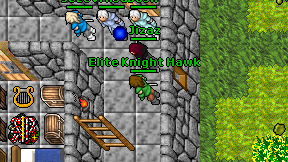 Elite Knight Hawk on screen