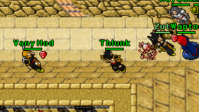 Thlunk on screen
