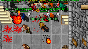 Hunt of'Spirit on screen