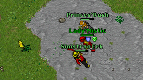 Princes'Rush on screen