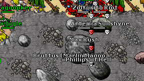 Damy Druid on screen